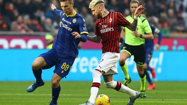 Milan-Verona 1-1, il tabellino