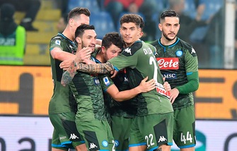 Sampdoria-Napoli 2-4, Elmas e Demme al primo gol in Serie A