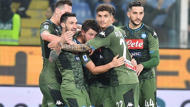 Sampdoria-Napoli 2-4, Elmas e Demme al primo gol in Serie A
