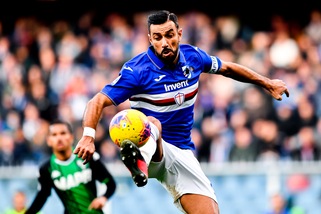 Sampdoria, out Quagliarella: solo fisioterapia
