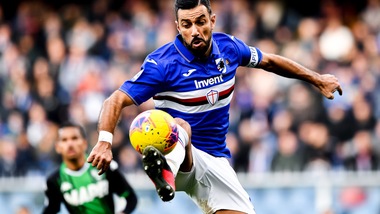 Sampdoria, out Quagliarella: solo fisioterapia