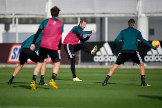 Juve, riecco Chiellini: ha lavorato in parte in gruppo