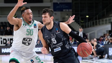 Trento, altro ko in Eurocup: vince il Darussafaka per 95-74