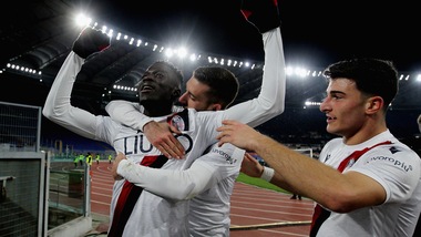 Roma-Bologna 2-3: doppio Barrow e Orsolini, Fonseca ko. Vola Mihajlovic