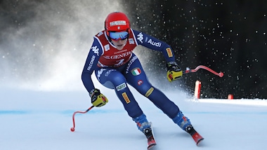 Discesa a Garmisch, Brignone seconda dietro alla Rebensburg