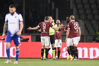 Torino-Sampdoria 1-3, il tabellino