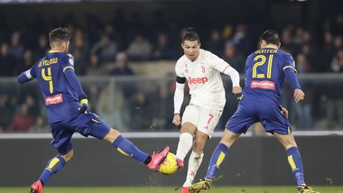 Verona-Juve 2-1, il tabellino
