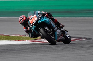 MotoGp, test Sepang: Quartararo si conferma il più veloce, Rossi 5°