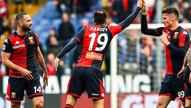 Pandev entra e decide Genoa-Cagliari. Quanti infortuni!