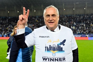 Lazio, Lotito: "Non credo alla crisi della Juve"
