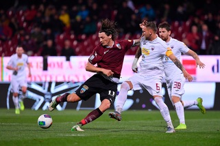 Salernitana-Trapani 1-0: Djuric-gol. Pali per Evacuo e Taugourdeau