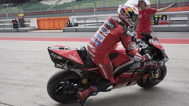 Test Sepang, Dovizioso: "Buono il feeling con le gomme"