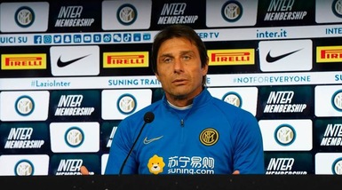 Conte: "Martinez? Solo all’Inter si parla di mercato"