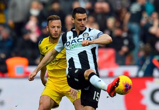 Udinese, Lasagna: "Emozionante tornare in campo"