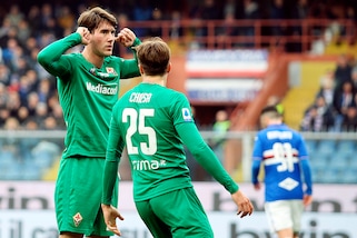Fiorentina, Vlahovic ai tifosi della Samp: "È la mia esultanza"