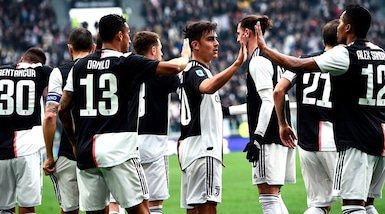 Serie A, Juve-Brescia 2-0: decidono Dybala e Cuadrado