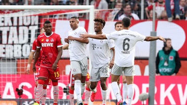 Bundesliga, il Bayern Monaco stende il Colonia e si riprende la vetta