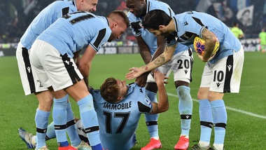 Lazio-Inter 2-1: Immobile e Milinkovic, rimonta show di Inzaghi