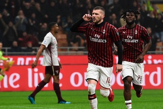 Milan-Torino 1-0, Rebic ancora in gol: Longo va ko