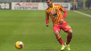 Lecce, senti Falco: "Grazie a Liverani sono cresciuto tantissimo"