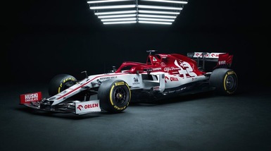 Alfa Romeo C39, eccola a Barcellona