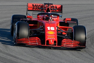 Ferrari, a Barcellona Leclerc gira al posto di Vettel