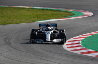 Test F1 Barcellona 2020, mattina: Bottas al top, Leclerc settimo