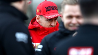 Test F1 Barcellona 2020, primo contatto con la nuova Ferrari per Vettel