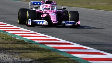 Test F1 Barcellona 2020, mattinata alla Racing Point di Perez. Leclerc sesto