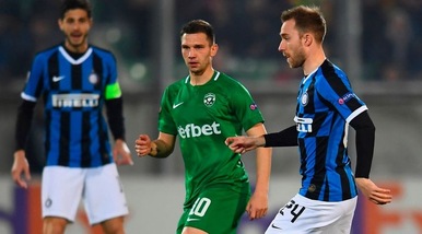 Gioiello di Eriksen e il solito Lukaku: l'Inter supera il Ludogorets