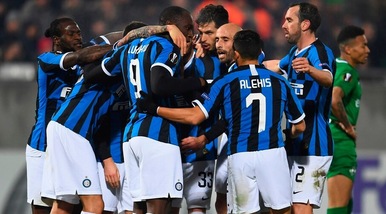 Ludogorets-Inter 0-2: Eriksen-Lukaku, Conte ipoteca gli ottavi di Europa League