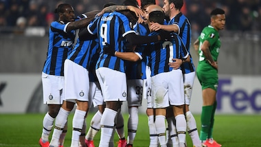 Ludogorets-Inter 0-2, il tabellino