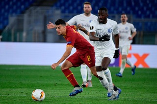 Roma-Gent 1-0, il tabellino