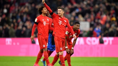 Il Bayern ringrazia Lewandowski: 3-2 a fatica sul Paderborn ultimo