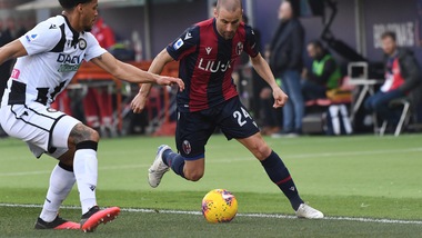 Bologna-Udinese 1-1: Palacio pareggia nel recupero