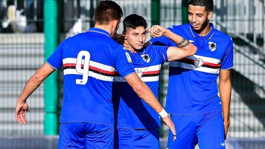 Primavera Sampdoria, doppietta di D'Amico nel 4-2 al Bologna