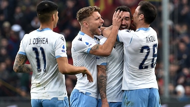 Genoa-Lazio 2-3: Immobile da record, Inzaghi torna a -1 dalla Juve