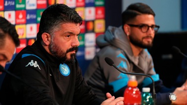 Napoli-Barcellona, Gattuso: "Avanti senza paura. Messi? Il più forte del mondo"