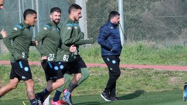 Napoli, lavoro tecnico e pallone nel 5° giorno di allenamenti