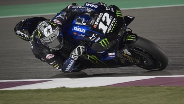 Test MotoGp: Viñales primo, Valentino Rossi cade ed è fuori dalla top 10