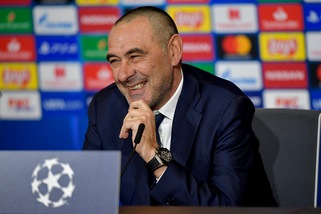 Sarri: "Juve, Champions un sogno ma non sento il peso"