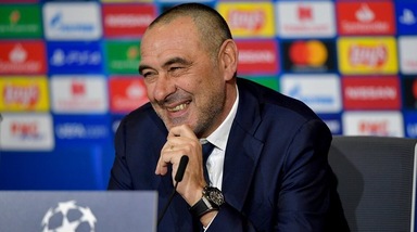 Sarri: "Juve, Champions un sogno ma non sento il peso"