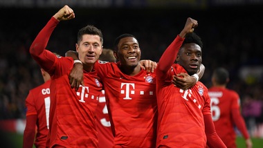 Chelsea-Bayern 0-3: Gnabry-Lewandowski show, quarti a un passo