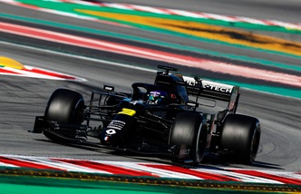 Test F1 Barcellona: Ricciardo il più veloce della mattinata. Leclerc secondo