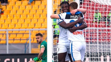 Lecce-Atalanta 2-7: Zapata, che tripletta! Gasperini a valanga, è uno show