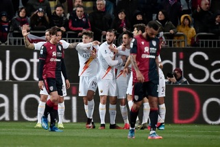 Cagliari-Roma 3-4, il tabellino