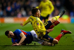 Arsenal, Torreira si ferma: frattura alla caviglia