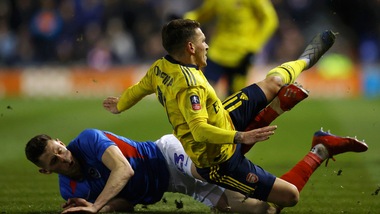 Arsenal, Torreira si ferma: frattura alla caviglia