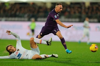 Fiorentina, Ribery parzialmente in gruppo