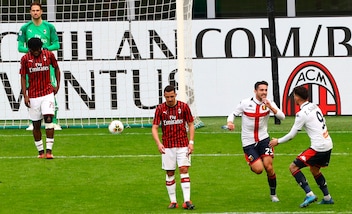 Milan-Genoa 1-2, il tabellino